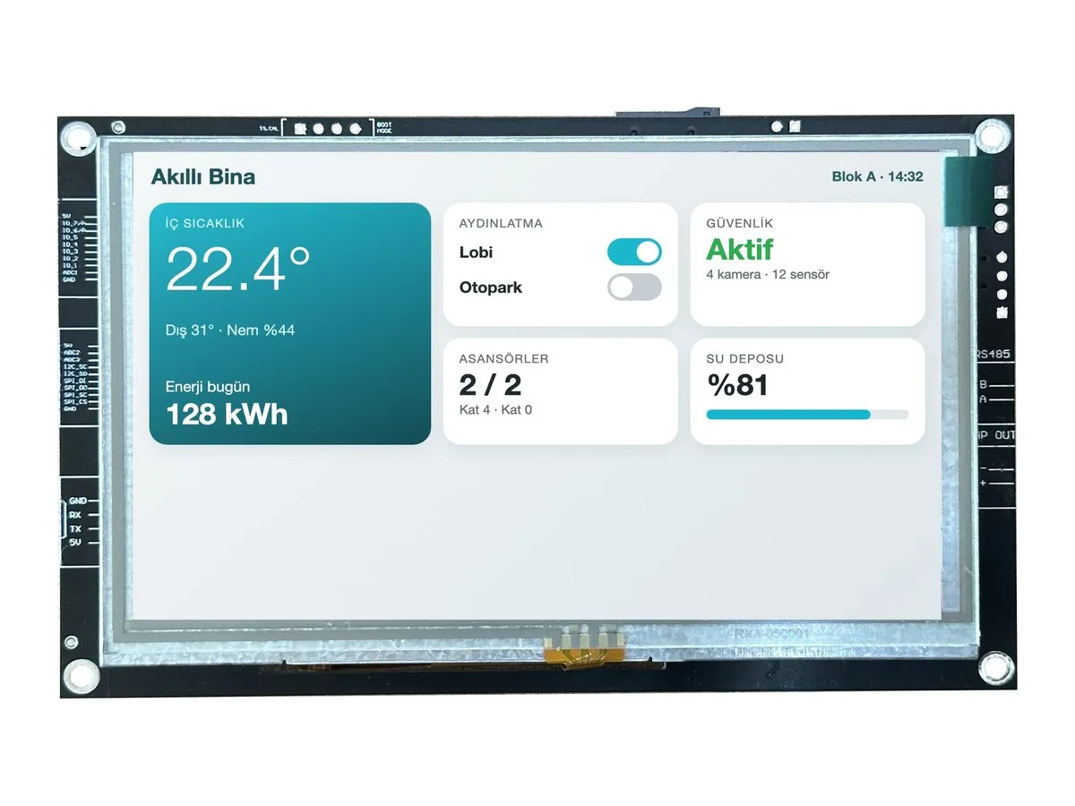AirHMI 10.1" Rezistif Industry – görsel 4