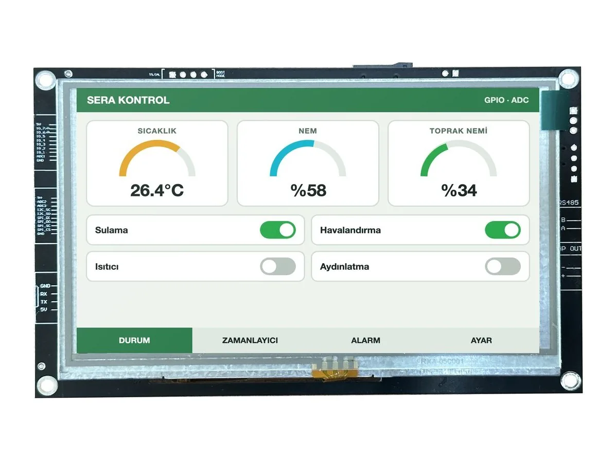 AirHMI 7" Rezistif Advanced – görsel 5