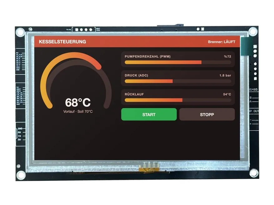 AirHMI 5" Resistiv Advanced