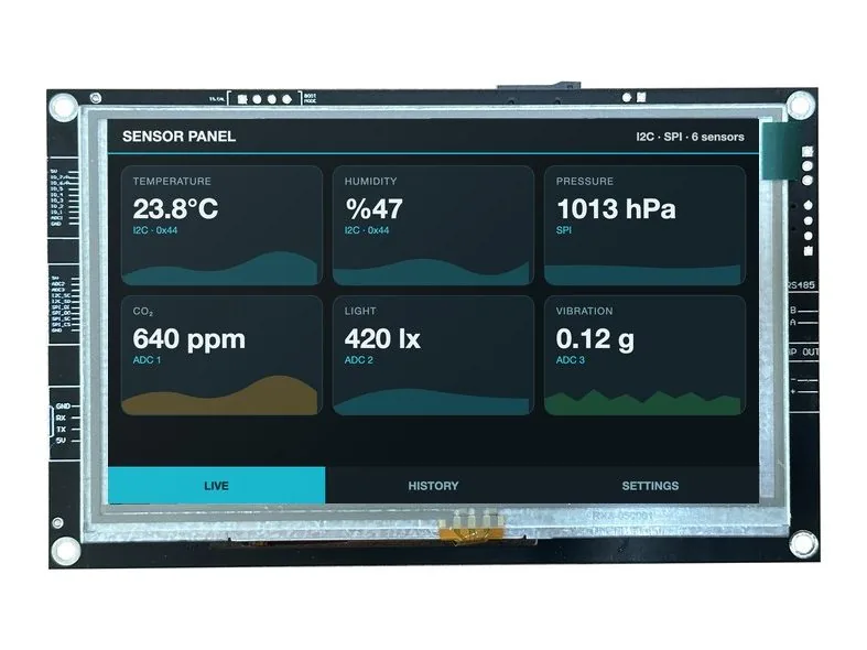 AirHMI 4.3" Resistive Industry – image 5